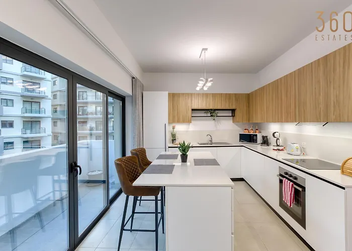 Apartman Designer, Luxurious 3br In Pender Gardens By 360 Estates San Ġiljan