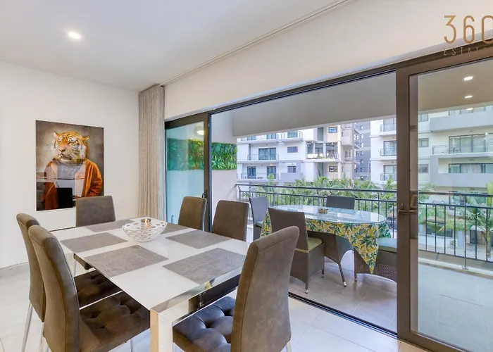 Designer, Luxurious 3br In Pender Gardens By 360 Estates * St. Julian's