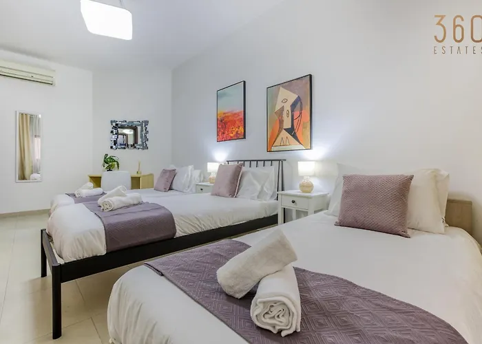 Designer, Luxurious 3br In Pender Gardens By 360 Estates * San Ġiljan