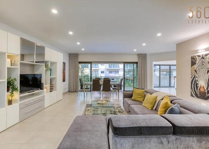 Appartement Designer, Luxurious 3br In Pender Gardens By 360 Estates San Ġiljan