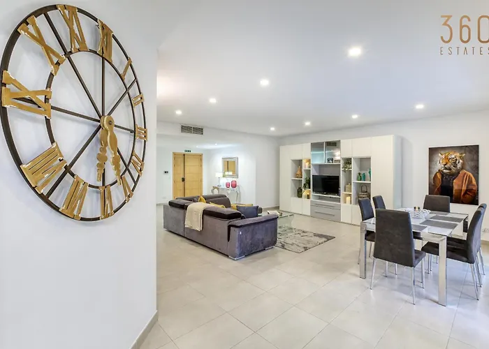 Designer, Luxurious 3br In Pender Gardens By 360 Estates San Ġiljan